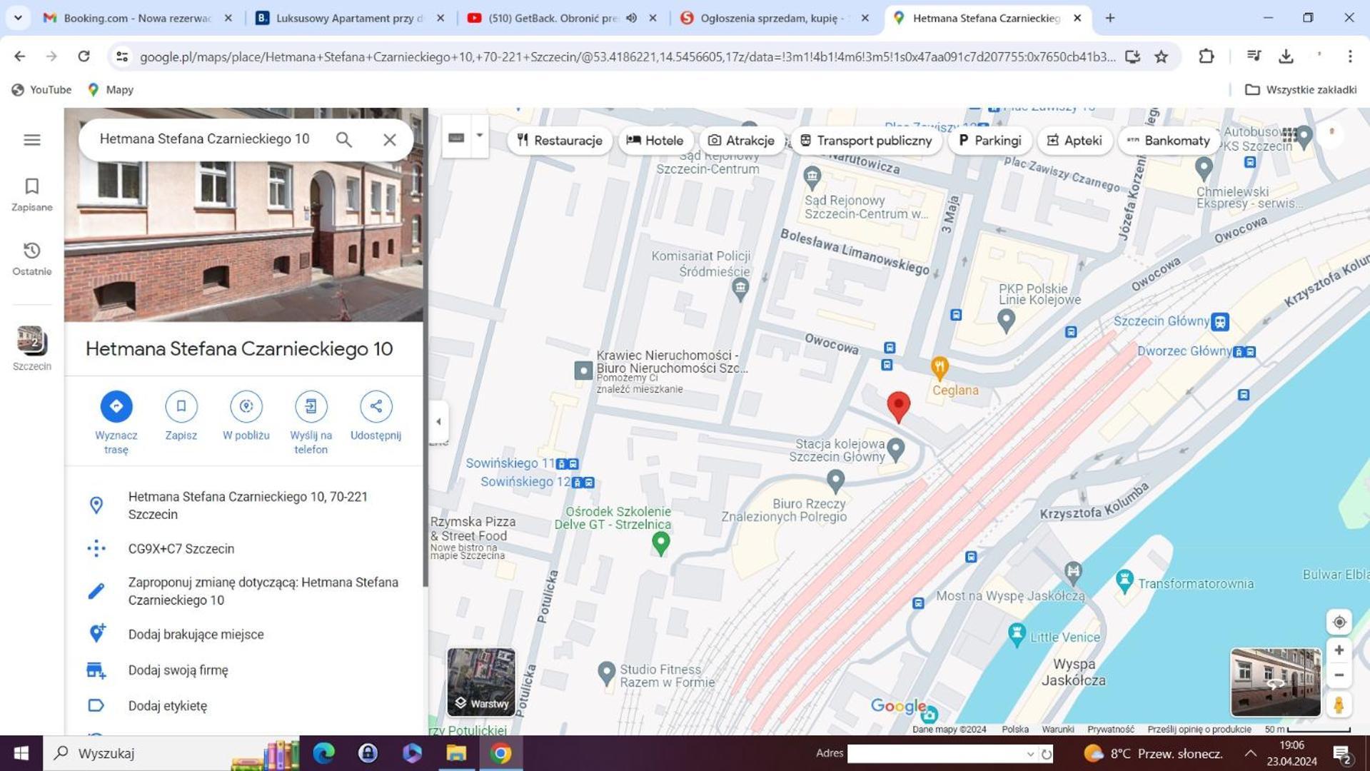 Luksusowy Apartament Przy Dworcu Estetino Exterior foto